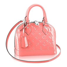 L Vuitton M90967 Alma BB Tote Bag Monogram Vernis