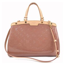 L Vuitton M91588 Brea MM Tote Bag Monogram Vernis