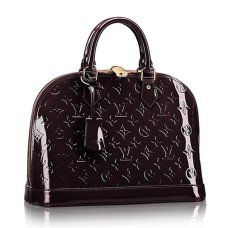 L Vuitton M91611 Alma PM Tote Bag Monogram Vernis L Vuitton M91611 Alma PM Tote Bag Monogram Vernis