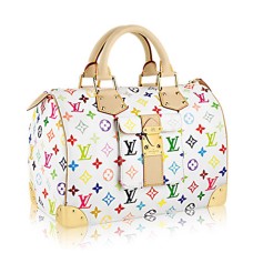 L Vuitton M92643 Speedy 30 Tote Bag Monogram Multicolore Canvas