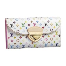 L Vuitton M93736 Eugenie Wallet Monogram Multicolore Canvas