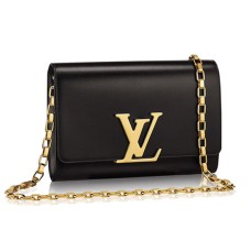 L Vuitton M94335 Chain Louise GM Crossbody Bag Taurillon Leather