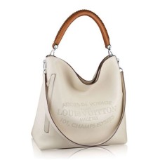 L Vuitton M94351 Bagatelle Hobo Bag Taurillon Leather