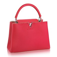 L Vuitton M94389 Capucines MM Tote Bag Taurillon Leather