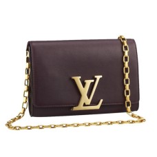 L Vuitton M94423 Chain Louise GM Crossbody Bag Taurillon Leather