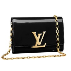 L Vuitton M94425B Chain Louise GM Crossbody Bag Monogram Vernis