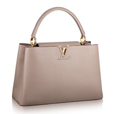 L Vuitton M94428 Capucines MM Tote Bag Taurillon Leather