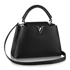 L Vuitton M94586 Capucines BB Tote Bag Taurillon Leather
