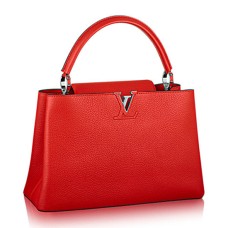 L Vuitton M94631 Capucines MM Tote Bag Taurillon Leather