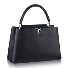 L Vuitton M94633 Capucines MM Tote Bag Taurillon Leather