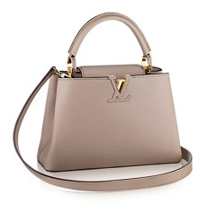 L Vuitton M94634 Capucines BB Tote Bag Taurillon Leather