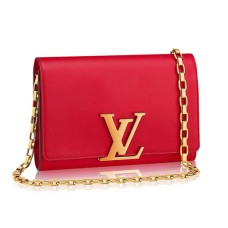 L Vuitton M94686 Chain Louise GM Crossbody Bag Taurillon Leather