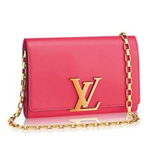 L Vuitton M94687 Chain Louise GM Crossbody Bag Taurillon Leather