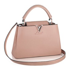 L Vuitton M94704 Capucines BB Tote Bag Taurillon Leather