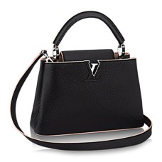 L Vuitton M94716 Capucines BB Tote Bag Taurillon Leather