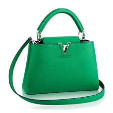 L Vuitton M94761 Capucines BB Tote Bag Taurillon Leather