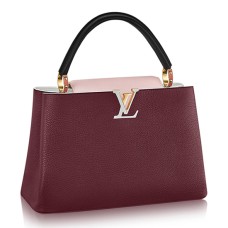 L Vuitton M94764 Capucines MM Tote Bag Taurillon Leather