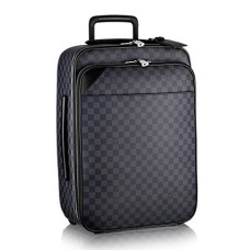 L Vuitton N21225 Pegase Legere 55 Business Rolling Luggage Damier Graphite Canvas