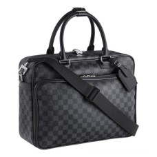 L Vuitton N23253 Icare Briefcase Damier Graphite Canvas