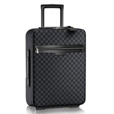 L Vuitton N23299 Pegase 55 Rolling Luggage Damier Graphite Canvas