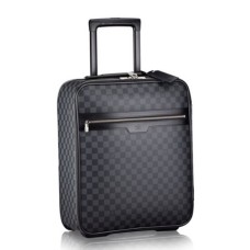 L Vuitton N23302 Pegase 45 Rolling Luggage Damier Graphite Canvas