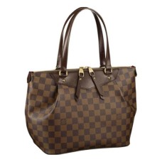L Vuitton N41102 Westminster PM Shoulder Bag Damier Ebene Canvas