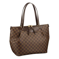 L Vuitton N41103 Westminster GM Shoulder Bag Damier Ebene Canvas