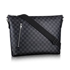 L Vuitton N41106 Mick MM Messenger Bag Damier Graphite Canvas