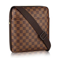L Vuitton N41135 Trotteur Beaubourg Messenger Bag Damier Ebene Canvas