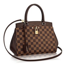 L Vuitton N41152 Rivoli BB Tote Bag Damier Ebene Canvas
