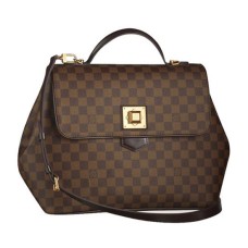 L Vuitton N41169 Bergamo GM Shoulder Bag Damier Ebene Canvas L Vuitton N41169 Bergamo GM Shoulder Bag Damier Ebene Canvas