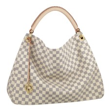 L Vuitton N41173 Artsy GM Hobo Bag Damier Azur Canvas