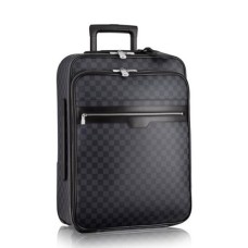 L Vuitton N41186 Pegase 55 Business Rolling Luggage Damier Graphite Canvas