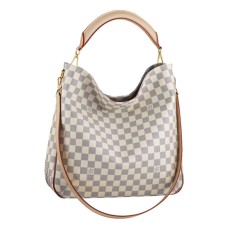 L Vuitton N41216 Soffi Hobo Bag Damier Azur Canvas
