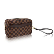 L Vuitton N41219 Saint Paul Clutch Damier Ebene Canvas