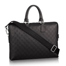L Vuitton N41248 Porte Documents Jour Briefcase Damier Infini Leather