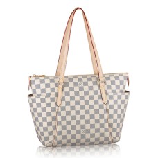 L Vuitton N41280 Totally PM Shoulder Bag Damier Azur Canvas