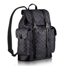 L Vuitton N41379 Christopher PM Backpack Damier Graphite Canvas