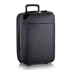 L Vuitton N41385 Pegase Light 55 Rolling Luggage Damier Graphite Canvas