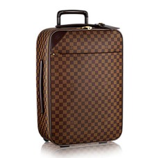 L Vuitton N41386 Pegase Light 55 Rolling Luggage Damier Ebene Canvas