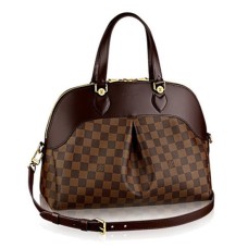 L Vuitton N41399 Salvi Shoulder Bag Damier Ebene Canvas