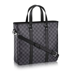 L Vuitton N41467 Tadao PM Briefcase Damier Graphite Canvas