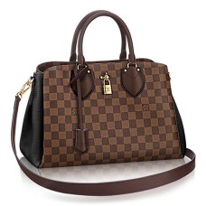 L Vuitton N41487 Normandy Tote Bag Damier Ebene Canvas