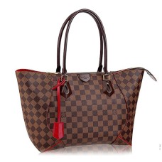L Vuitton N41548 Caissa Tote MM Tote Bag Damier Ebene Canvas