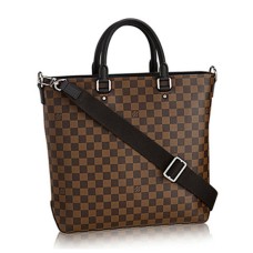 L Vuitton N41559 Jack Tote Briefcase Damier Ebene Canvas