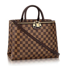 L Vuitton N41582 Brompton Tote Bag Damier Ebene Canvas L Vuitton N41582 Brompton Tote Bag Damier Ebene Canvas