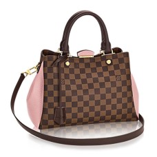 L Vuitton N41674 Brittany Tote Bag Damier Ebene Canvas