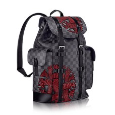 L Vuitton N41709 Christopher PM Backpack Damier Graphite Canvas