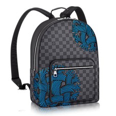L Vuitton N41712 Josh Backpack Damier Graphite Canvas
