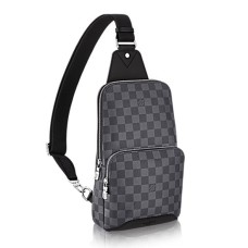 L Vuitton N41719 Avenue Sling Bag Damier Graphite Canvas